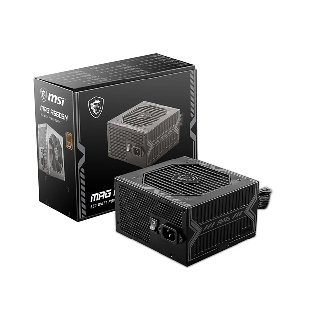 MSI MAG A550BN 550 Watt 80 Plus Bronze