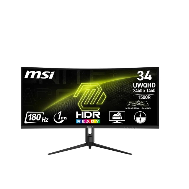MSI MAG 342CQR E2 | 34 Inch Ultrawide 1440p (2K) 180Hz