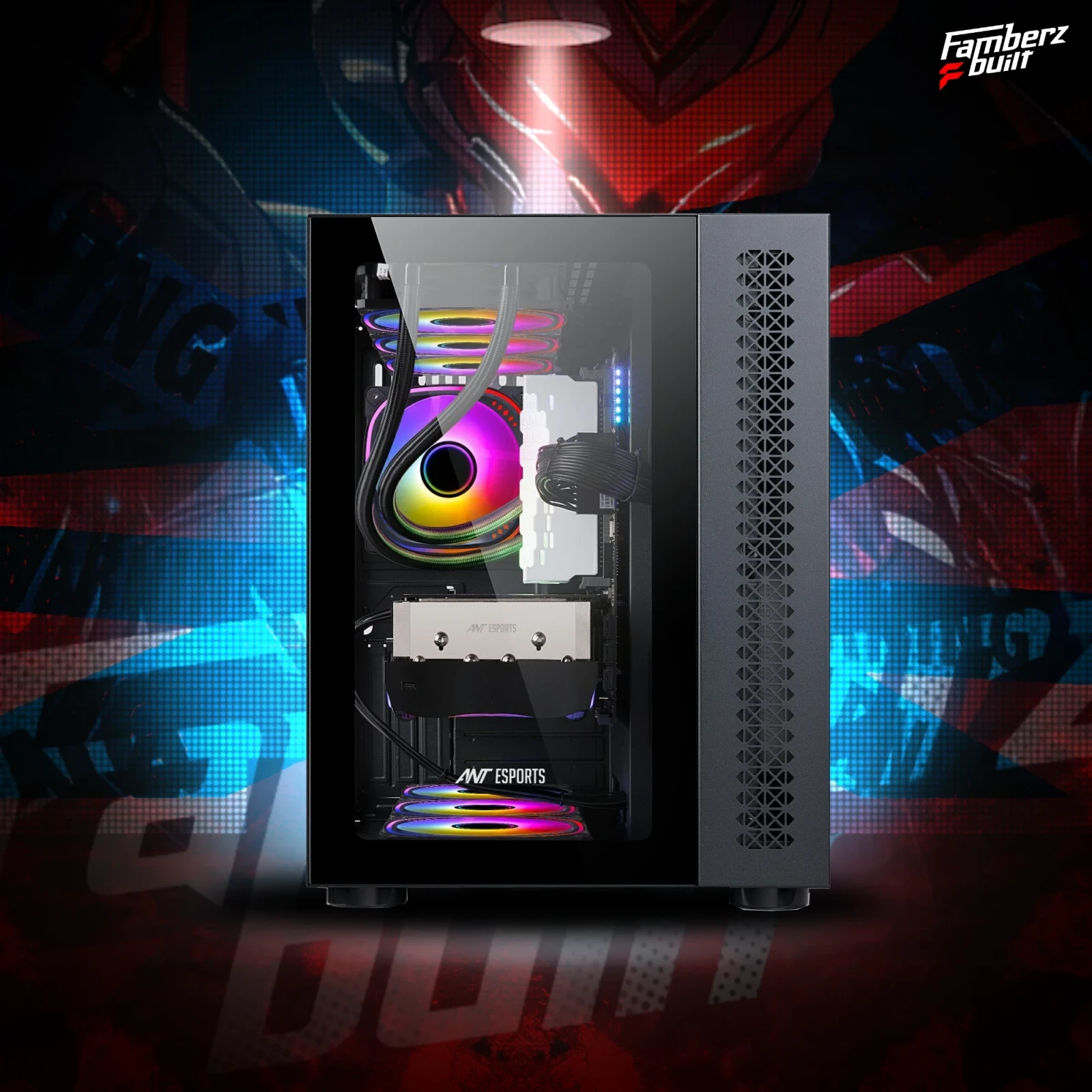 AMD Ryzen 5  7600X PC Build Pre-Owned and New parts together( 1 Year Warranty) with Rtx 3070ti