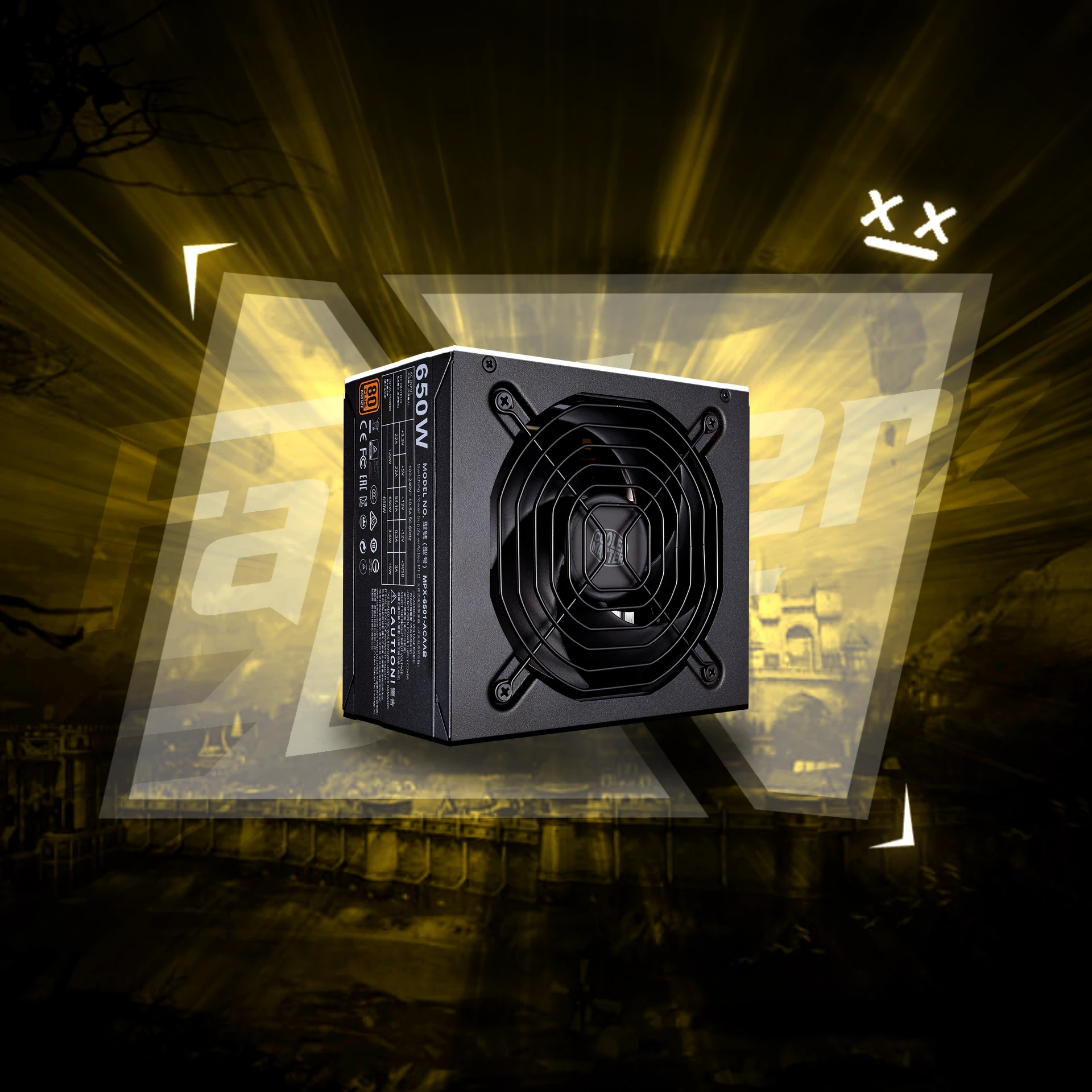 Cooler Master MWE 550 V2 80 Plus Bronze SMPS (Pre-Owned)