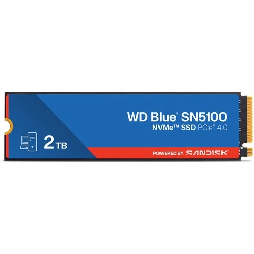 Western Digital Blue SN5100 2TB M.2 NVMe Gen4 SSD (Open Box) (Complete Warranty 5 years)