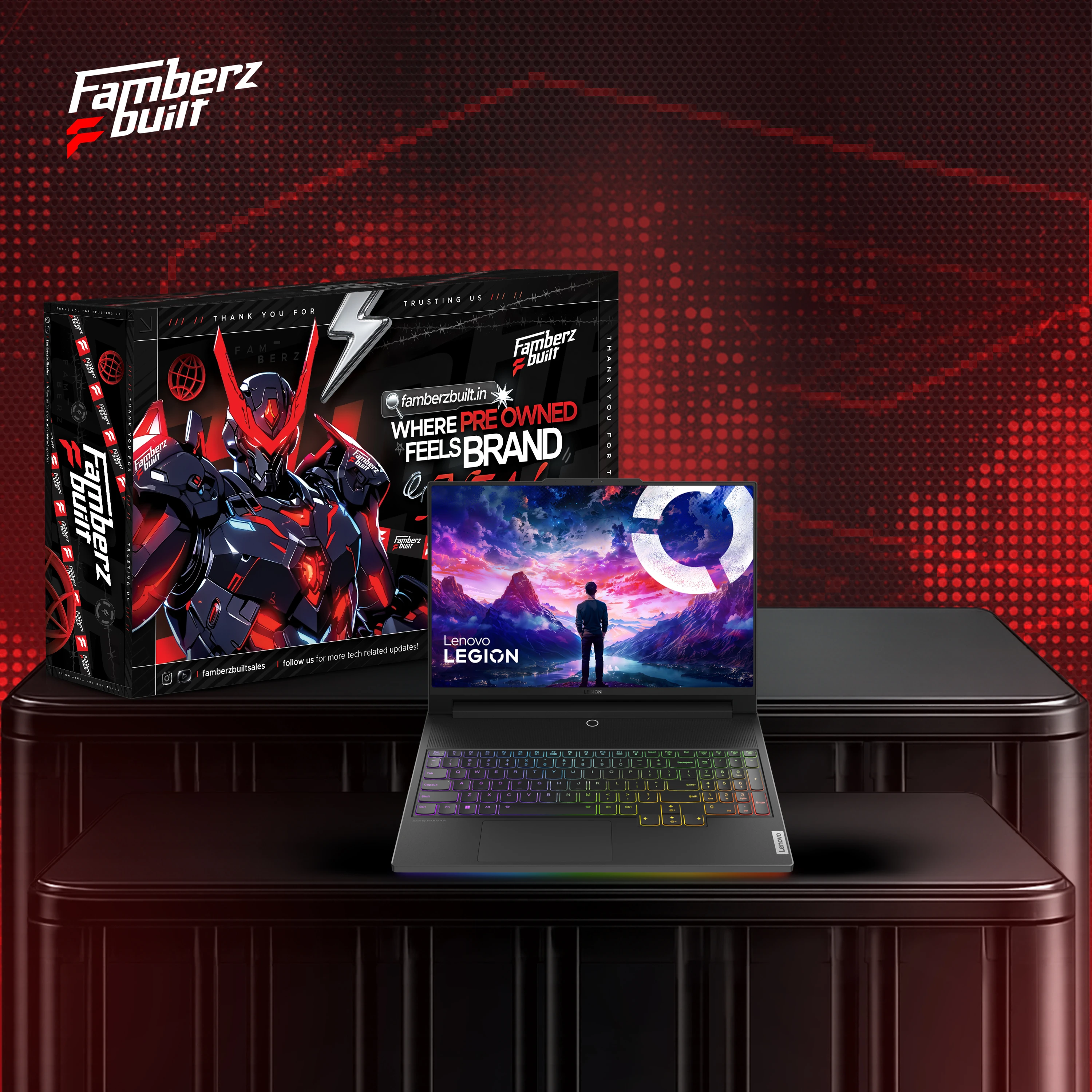 Lenovo Legion Gaming Laptop (Intel Core i5 9th Gen / 8GB RAM / 256GB SSD / GTX 1650 4GB) (Pre-Owned) 6 Months Warranty