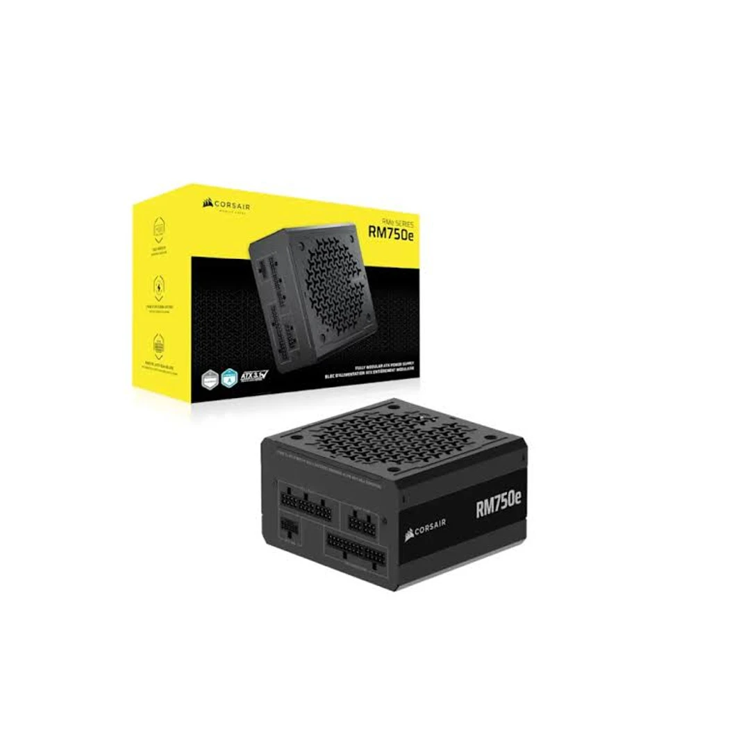 Corsair RM750e ATX 3.1 750 Watt 80 Plus Gold Fully Modular Power Supply