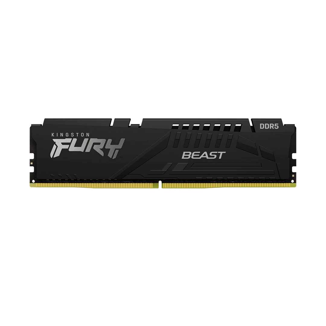 Kingston Fury Beast 16GB (16GBx1) DDR5 CL40 5200MHz RAM (Black)