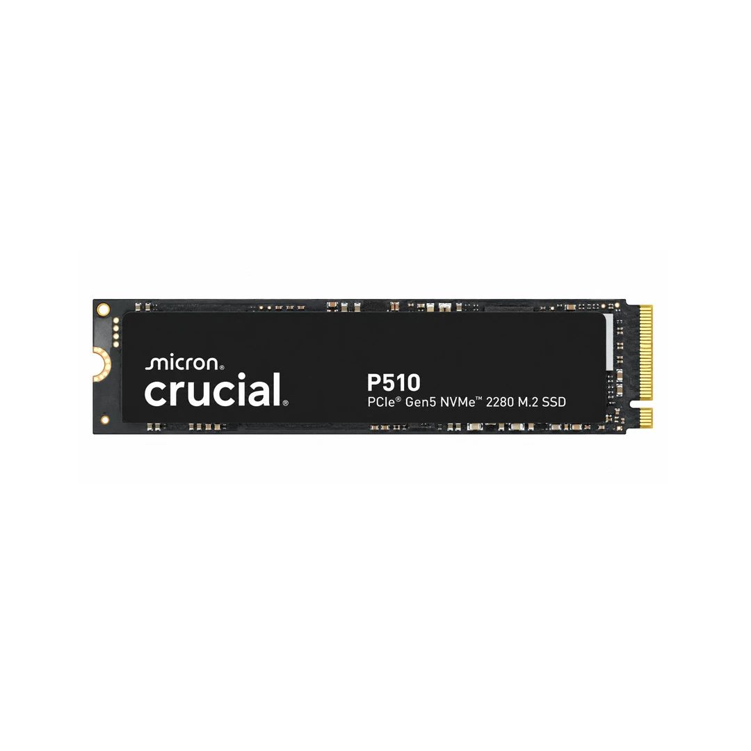 Crucial P510 1TB M.2 NVMe Gen5 11000MB/s with Heatsink Internal SSD