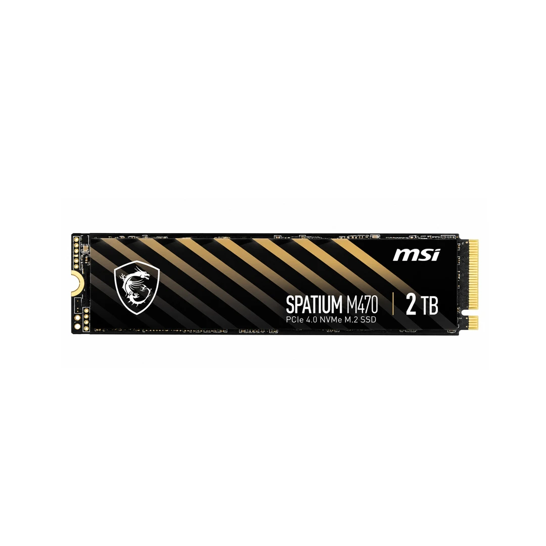MSI Spatium M470 PRO 2TB M.2 NVMe Gen4 6000MB/s Internal SSD