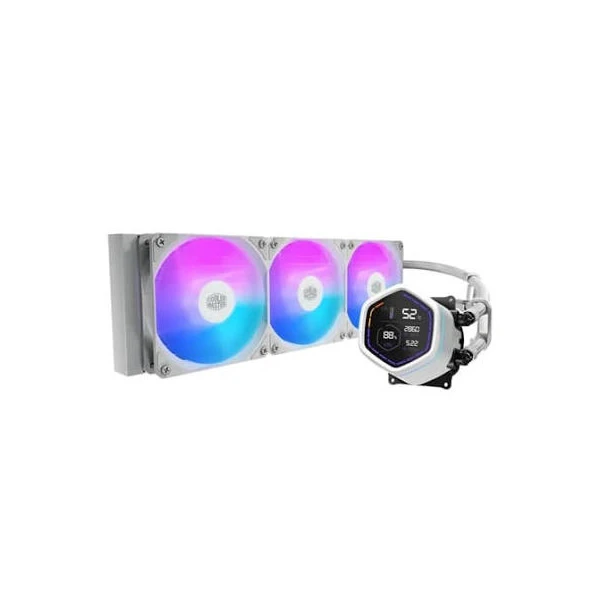 Cooler Master MasterLiquid Core Nex Digital 360 ARGB (White)